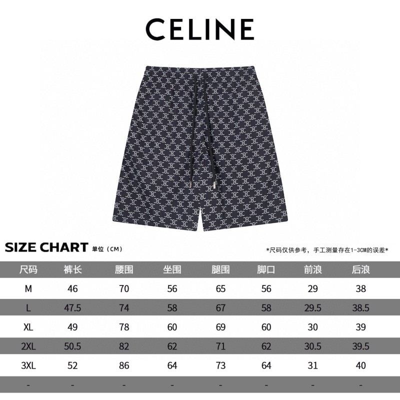 Celine Unisex Shorts