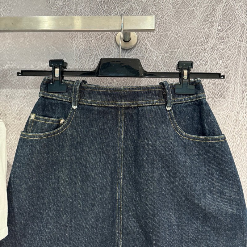 Chanel Denim Skirts