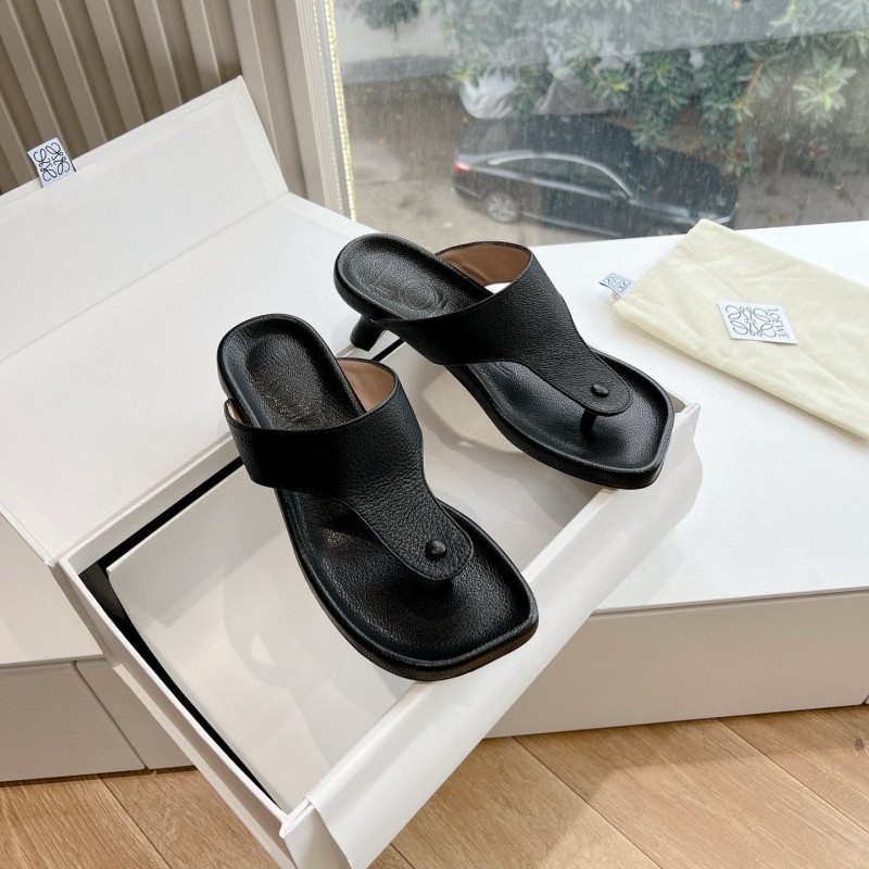Loewe Heels Thong Sandals