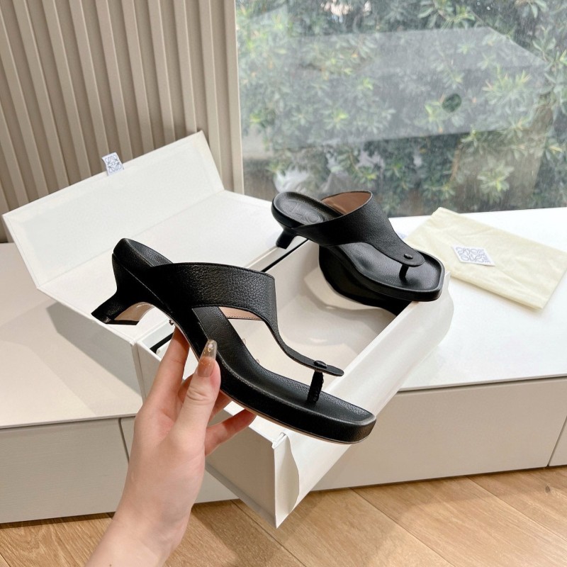 Loewe Heels Thong Sandals