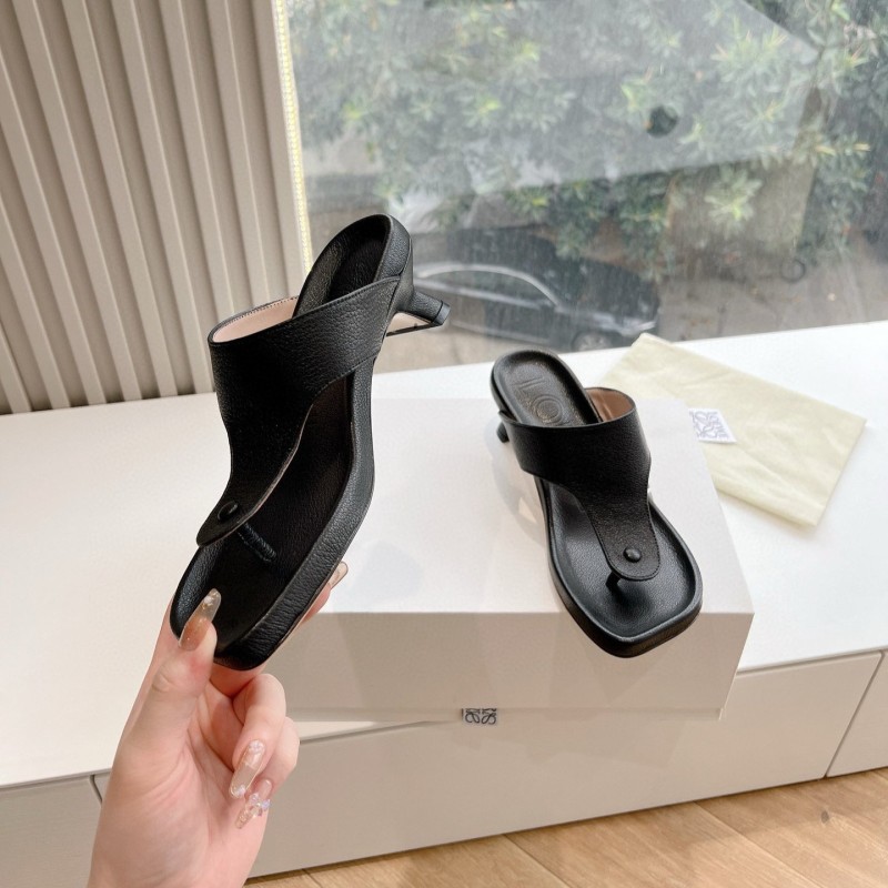 Loewe Heels Thong Sandals