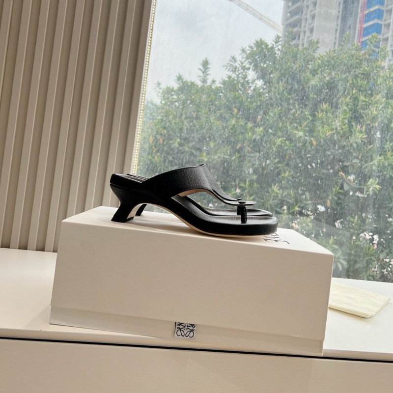 Loewe Heels Thong Sandals