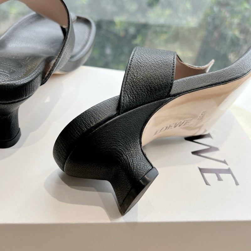 Loewe Heels Thong Sandals