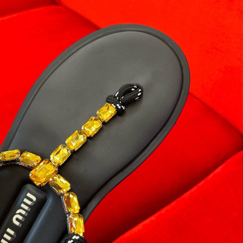 MiuMiu Thong Sandals