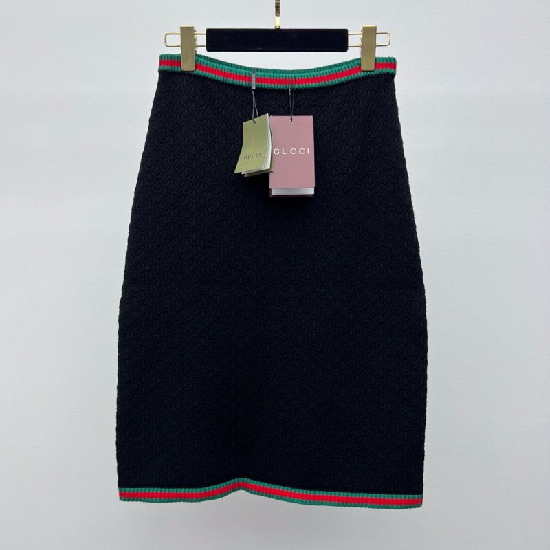 Gucci Polo Tee & Skirts Set