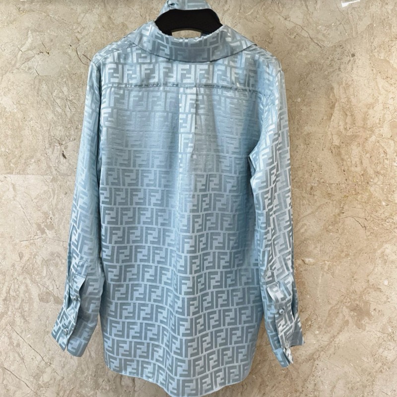 Fendi Silk Long Sleeves Shirt