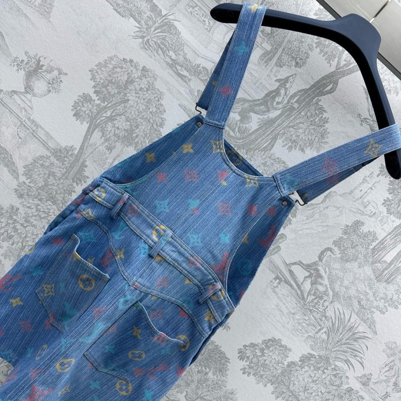 LV Denim Jumpsuit