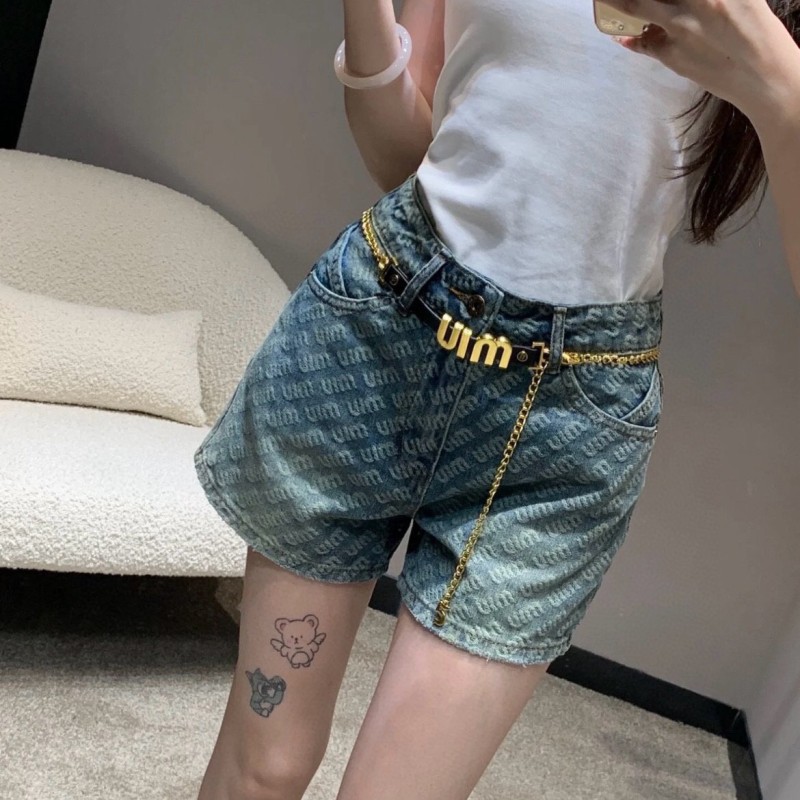 MiuMiu Denim Shorts