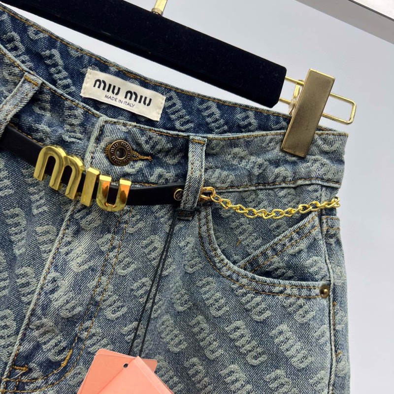MiuMiu Denim Shorts