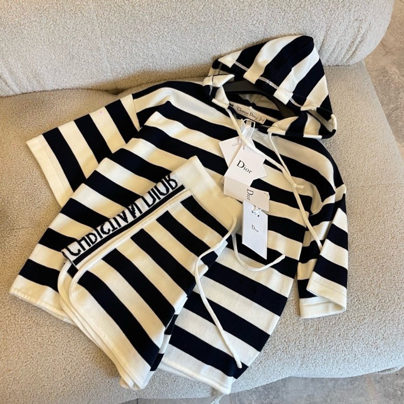 Dior Hoodie & Shorts 