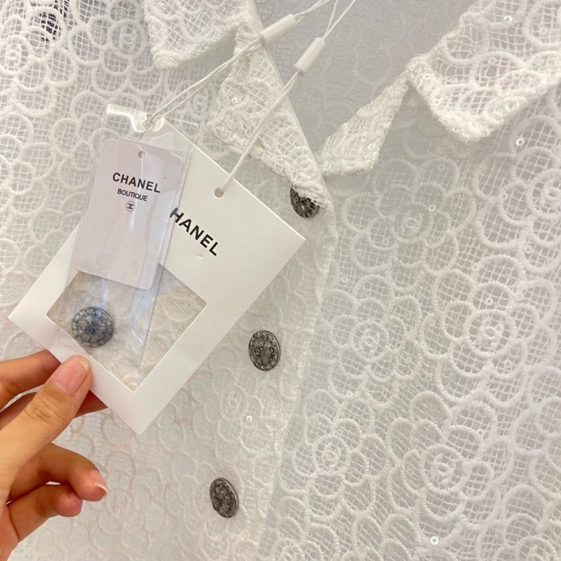 Chanel Hollow Knit Cardigan