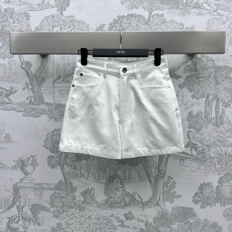 Fendi Denim Shorts