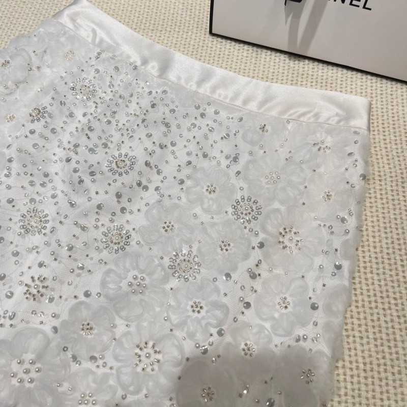 Chanel Blouse & Lace Skirts