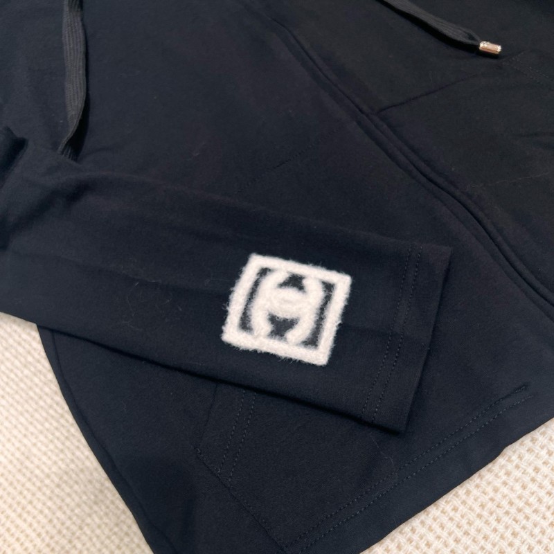 Chanel Zipper Sweater & Pants