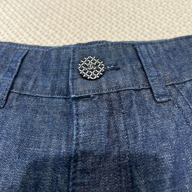 Chanel Denim Jacket & Shorts