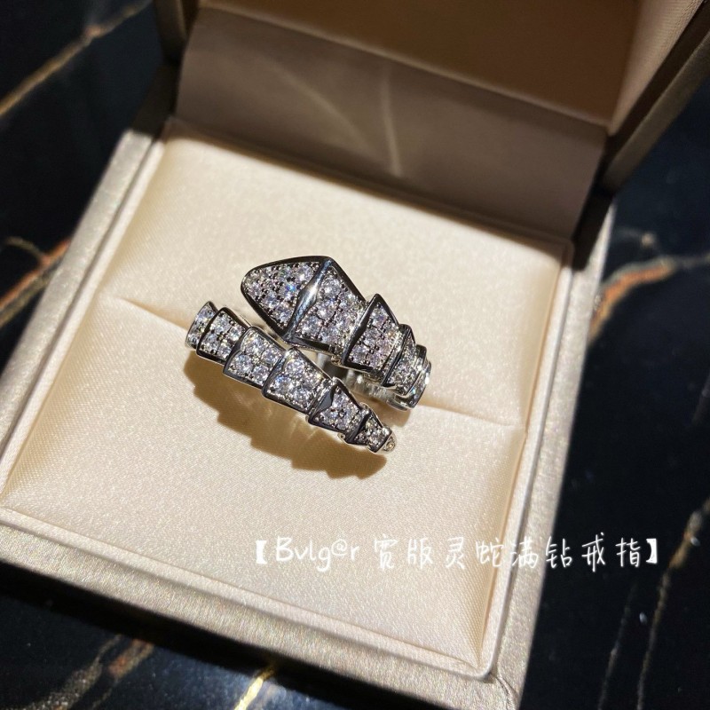 Bvlgari Ring Full Diamond