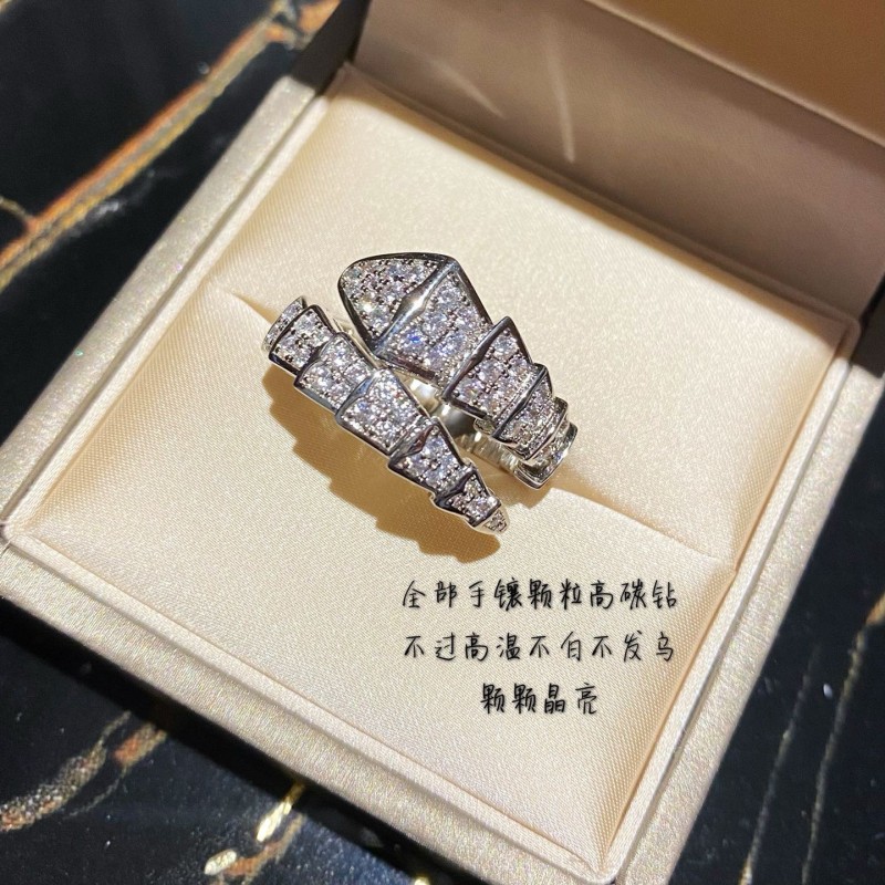 Bvlgari Ring Full Diamond