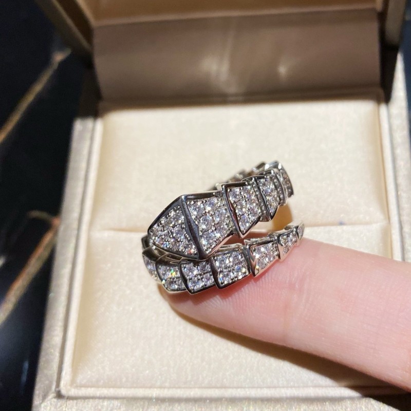 Bvlgari Ring Full Diamond