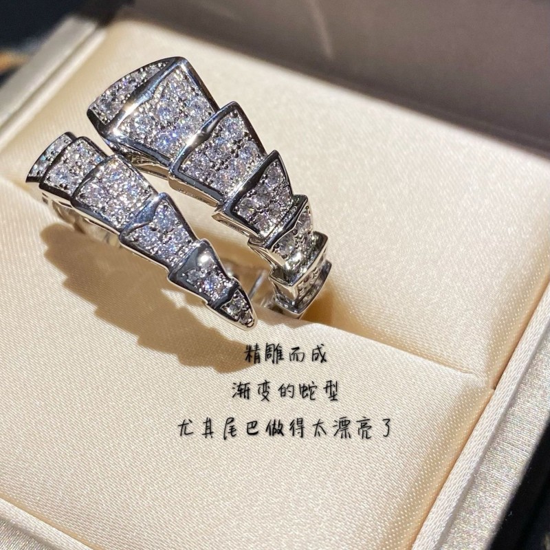 Bvlgari Ring Full Diamond