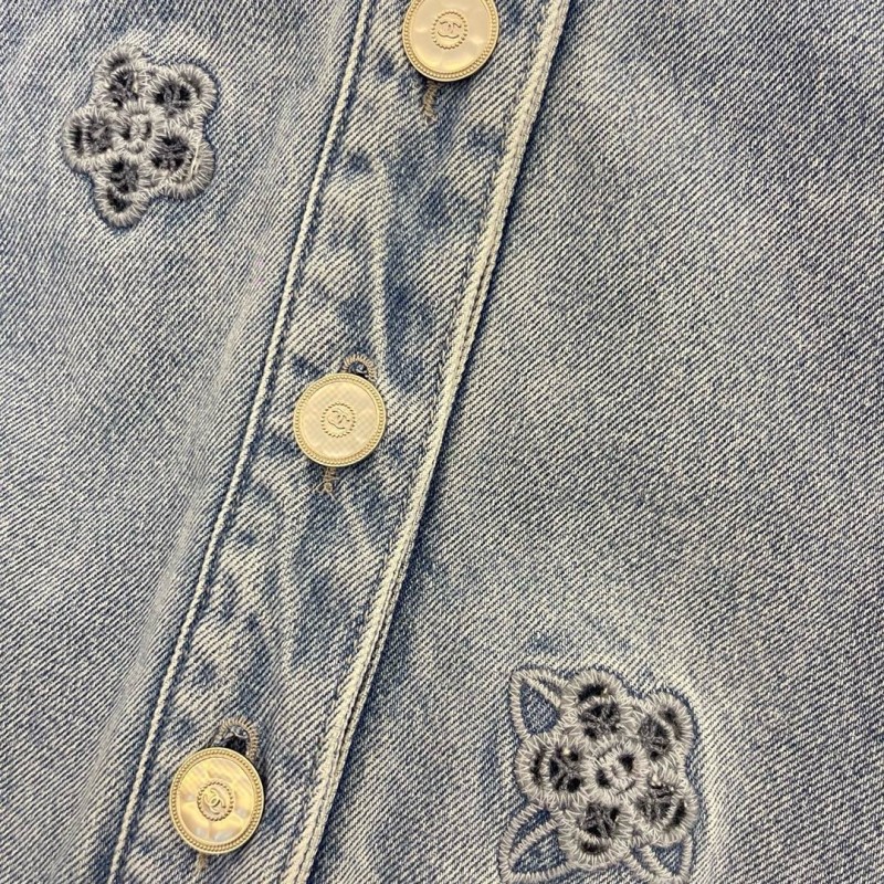 Chanel Denim Jacket & Shorts