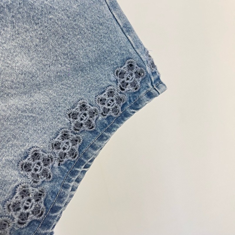 Chanel Denim Jacket & Shorts