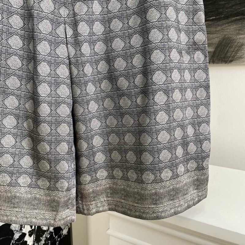 Dior Unisex Silk Shorts