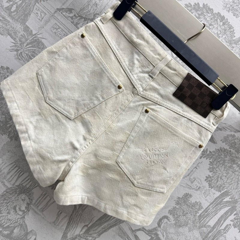 LV Denim Shorts
