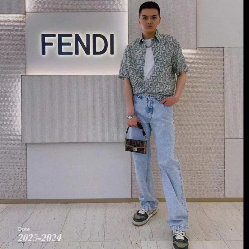 Fendi Unisex Jeans