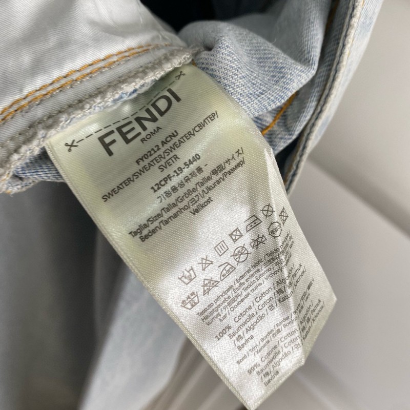 Fendi Unisex Jeans