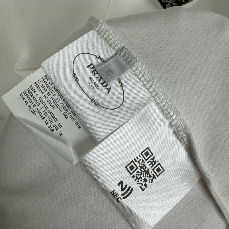 Prada Unisex Long Sleeves Tee