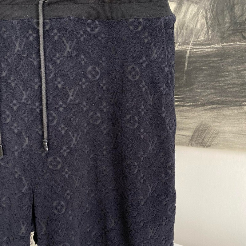 LV Unisex Zipper Jacket & Shorts Set