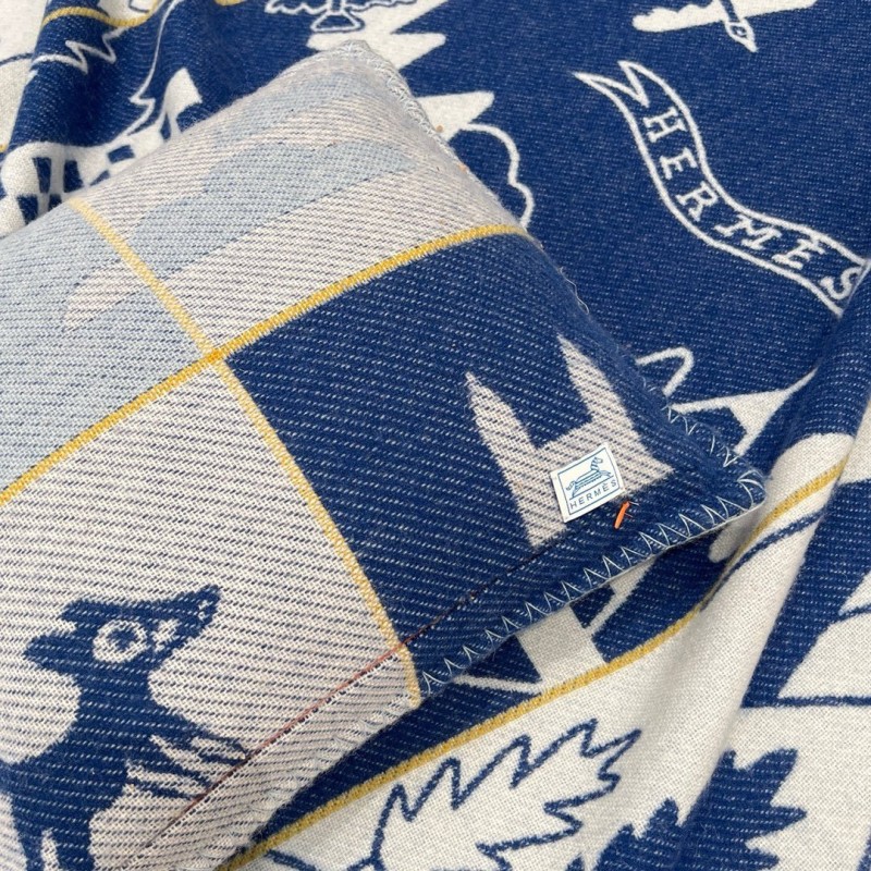 Hermes Blanket & Pillow