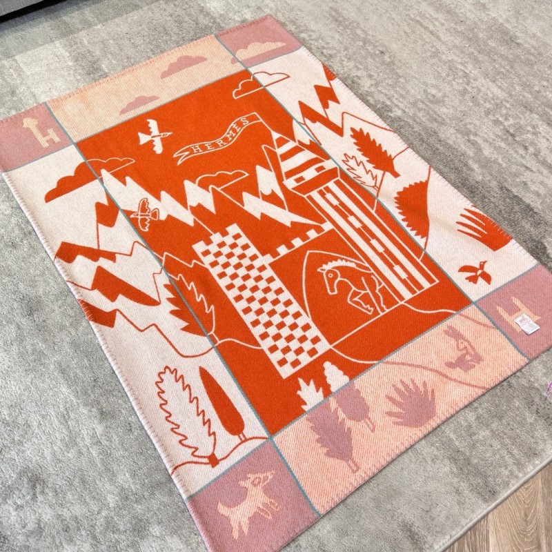Hermes Blanket & Pillow
