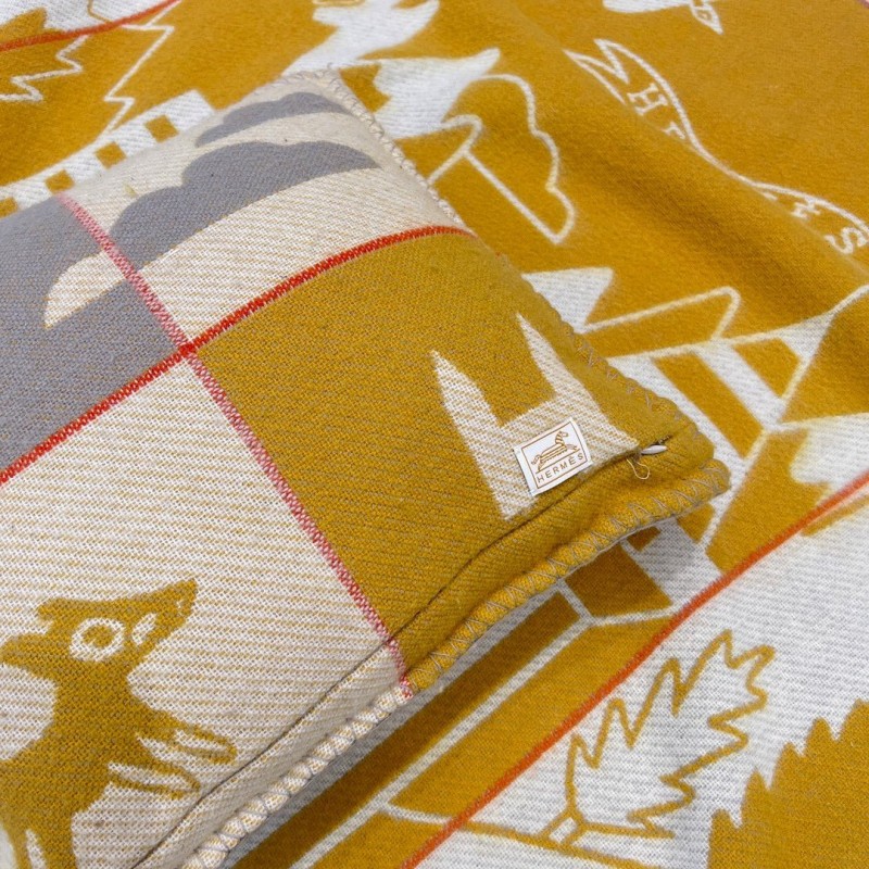 Hermes Blanket & Pillow