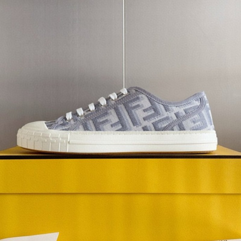 Fendi Domino Unisex Canvas Shoes