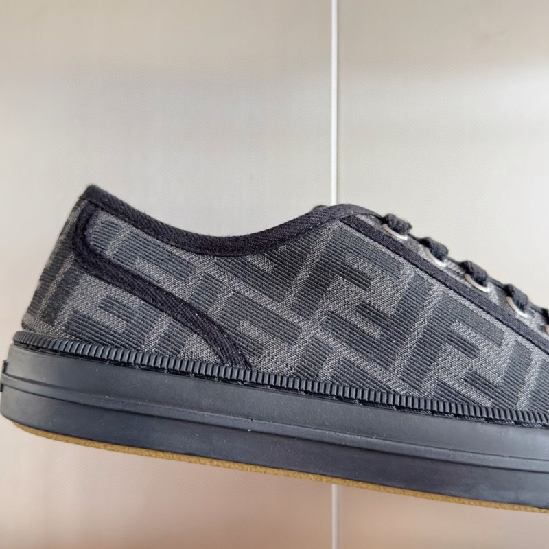 Fendi Domino Unisex Canvas Shoes