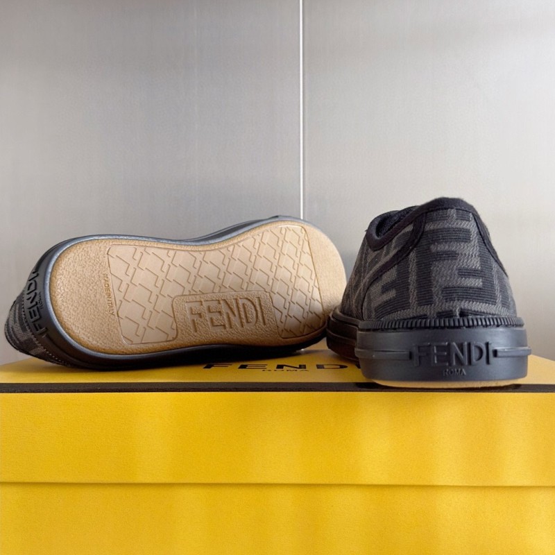 Fendi Domino Unisex Canvas Shoes