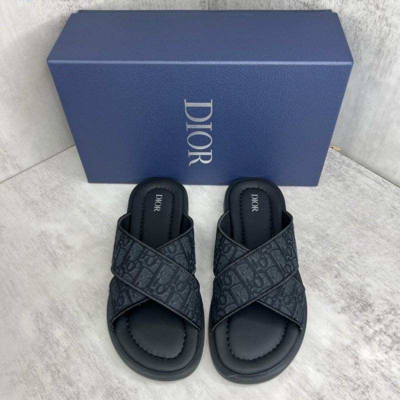 Dior Oblique Slippers