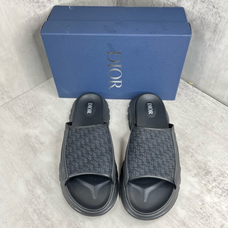 Dior H-Town Oblique Slippers