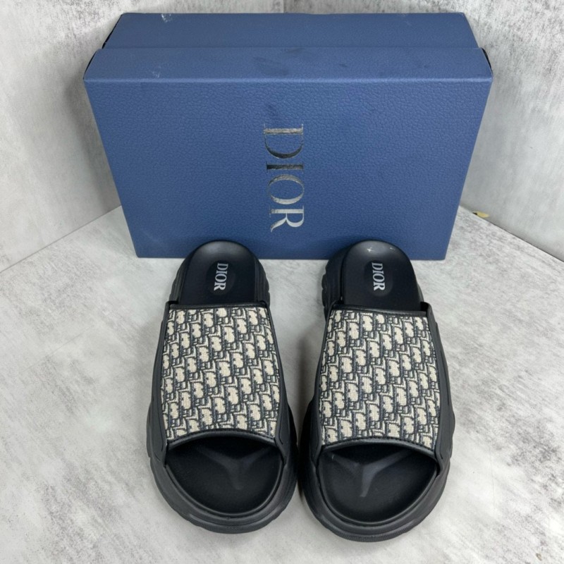 Dior H-Town Oblique Slippers