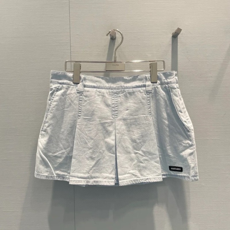 MiuMiu Denim Skirt (Short)