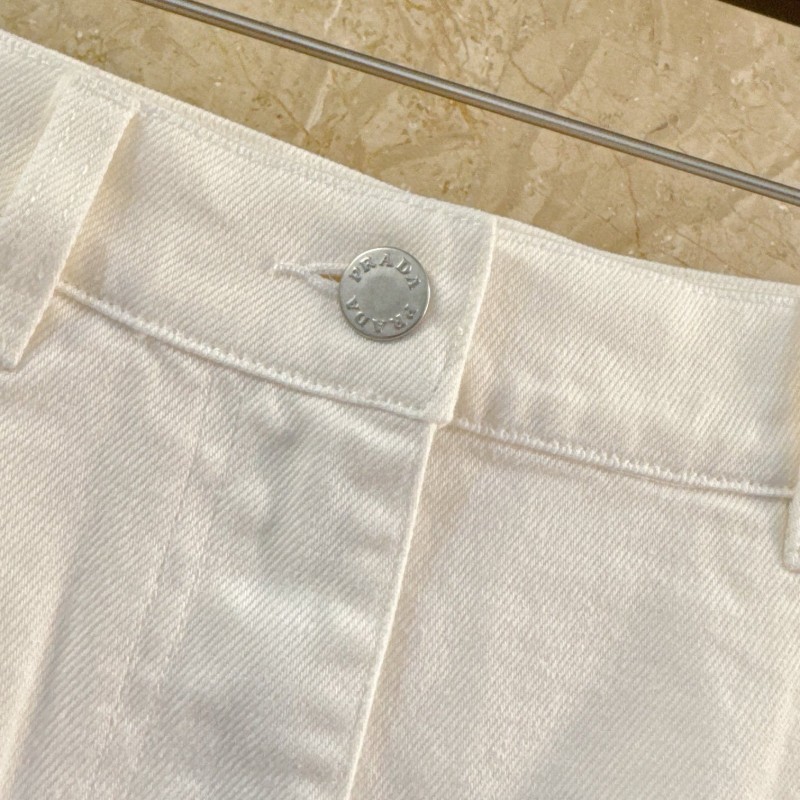 Prada Denim Skirts