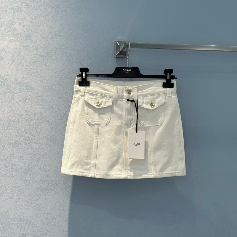 Celine Denim Skirts