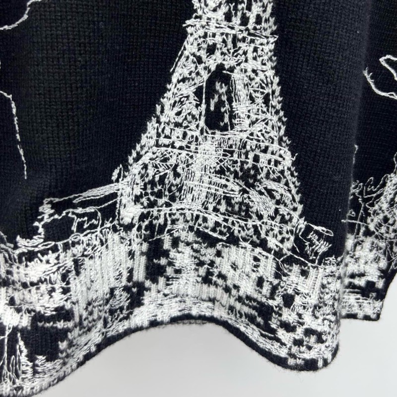 Dior Cashmere Knit Long Sleeves Tee