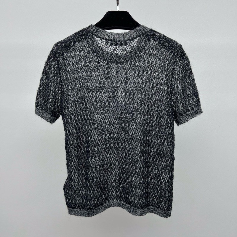 Dior Knit Hollow Tee