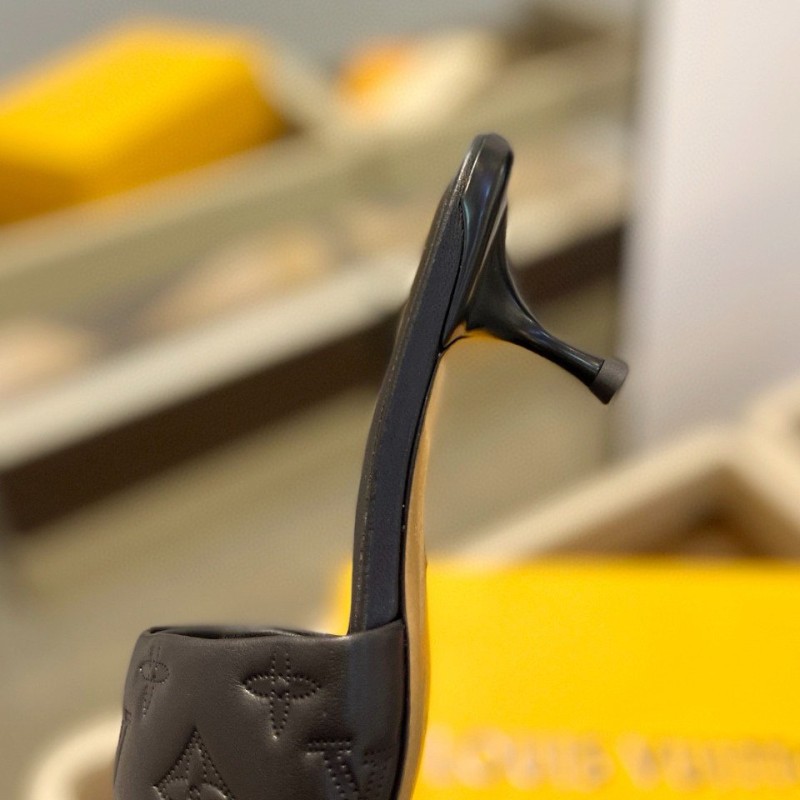 LV Heels Slippers