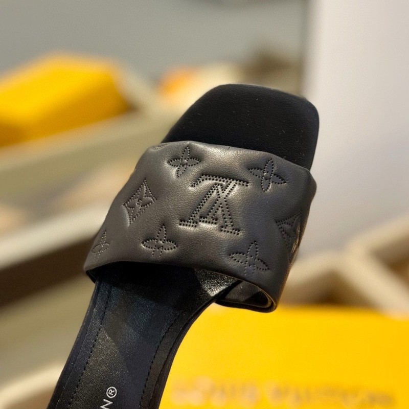 LV Heels Slippers