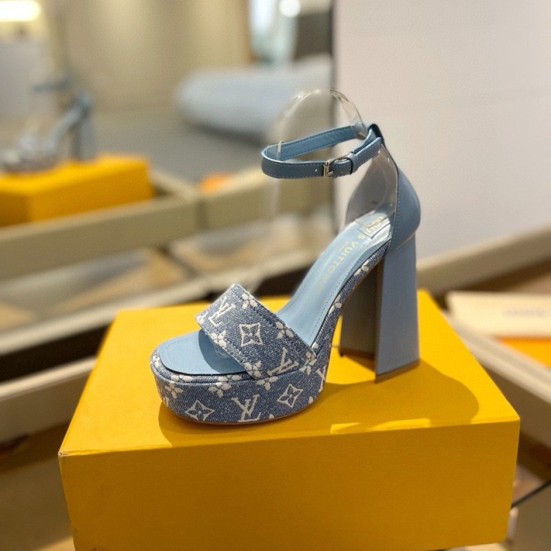 LV Heels Sandals