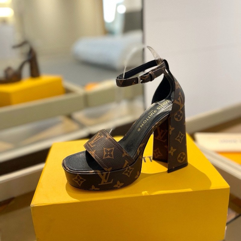 LV Heels Sandals