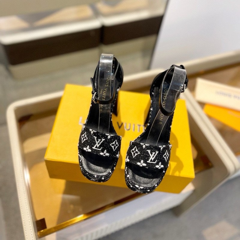LV Heels Sandals